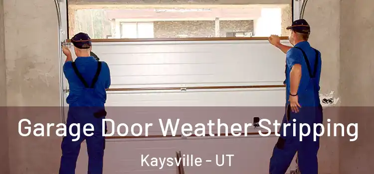  Garage Door Weather Stripping Kaysville - UT