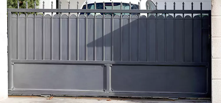 Metal Driveway Gate Installation Kaysville